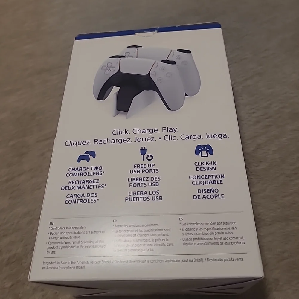 BOX ONLY PlayStation DualSense Charging Station